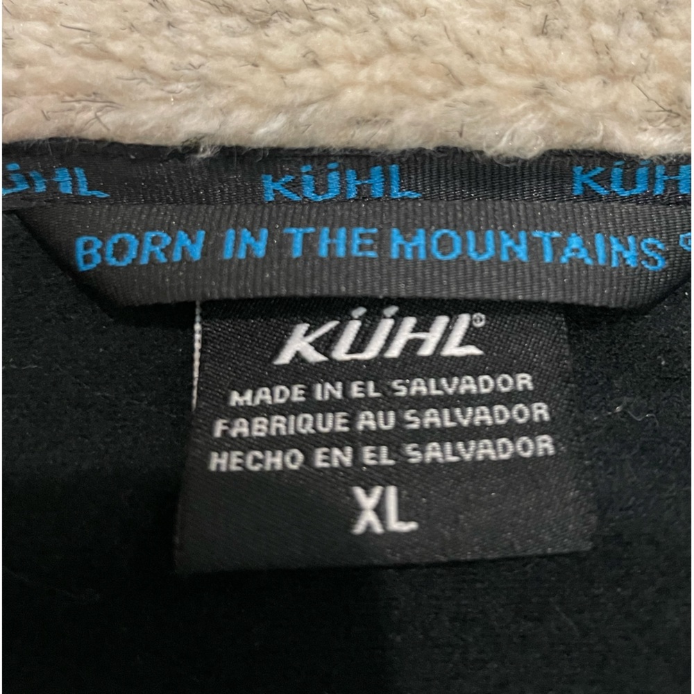 KUHL Mens Fleece Jacket W/ Suede MicroFleece on shoulders/elbows NWOT  Mens XL - Picture 15 of 17